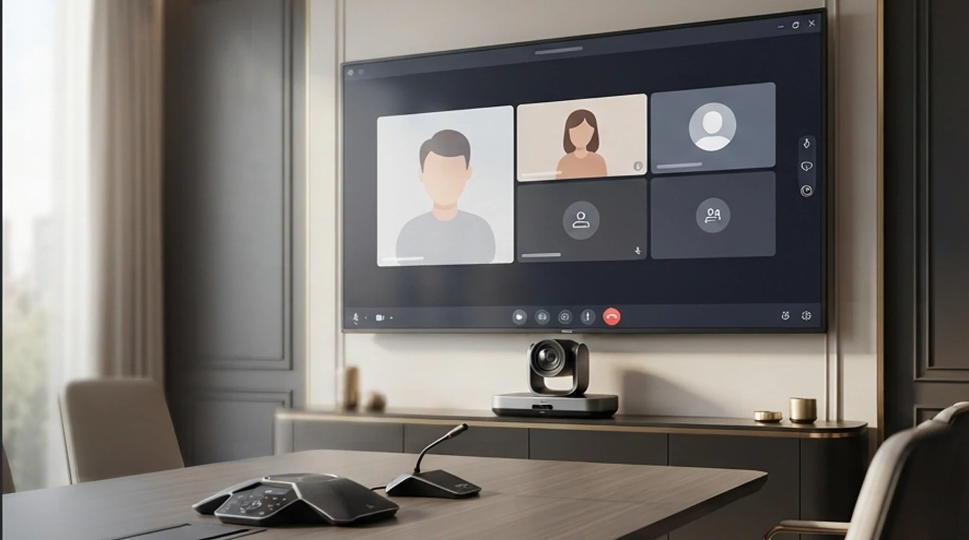 Rental video conference equipment Jakarta untuk hybrid event